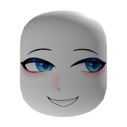 Smile Face with Blue Eyes Roblox item