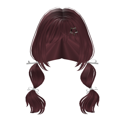  ୨ Paradise Wavy Pigtails Red