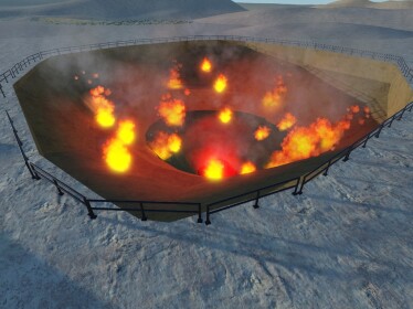 Darvaza Gas Crater Door to Hell 