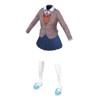 Natsuki + Yuri School Uniform [DDLC]