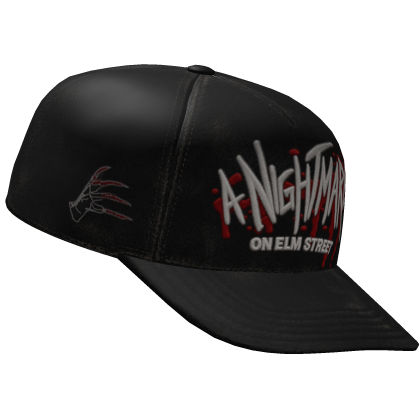 𝐬 • Nightmare On Elm Street Cap - Backwards