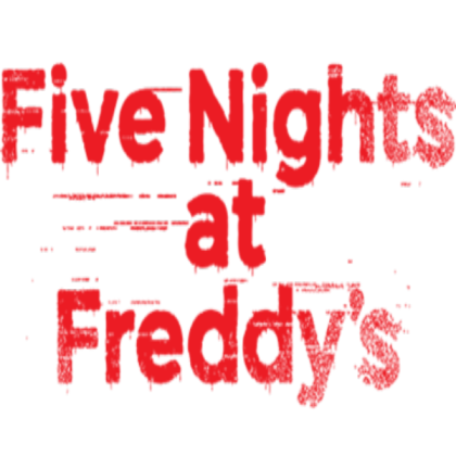 FNaF Logo Roblox decal