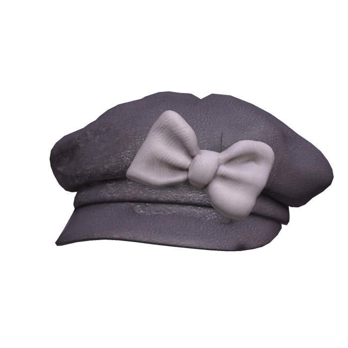 ❀ 🗝 lavender newsboy hat with bow ˵๑ 🪽
