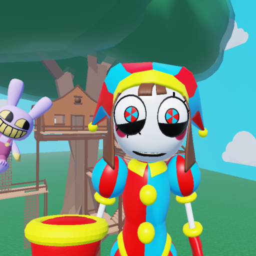 Survive The Pomni The Killer! official Roblox game thumbnail