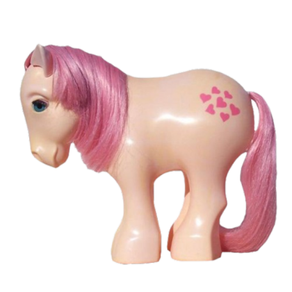 Butterscotch pink hearts toy pony Classic MLP Roblox decal