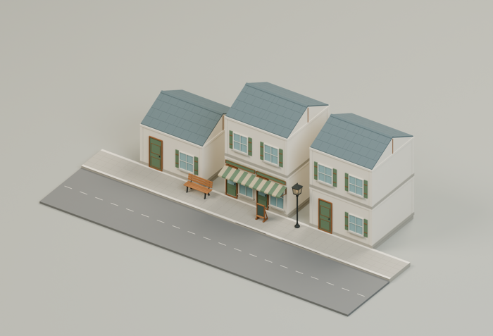 Town Builder Mega Kit | 64 Modular Assets preview 1