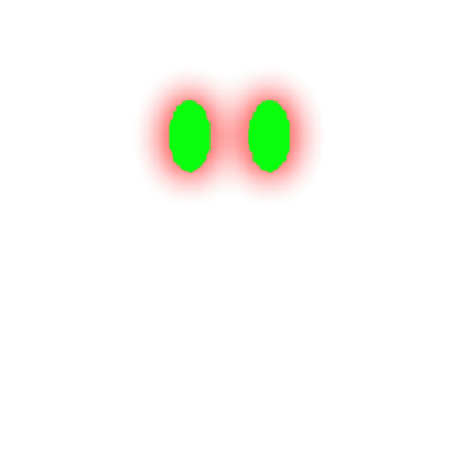 Green Glowing Eyes Roblox decal