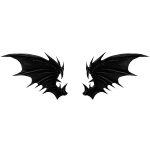 Gunmetal Dragon WIngs