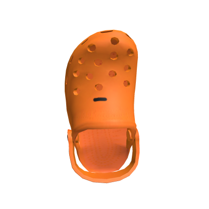 Croc On Your Head - Orange Roblox item