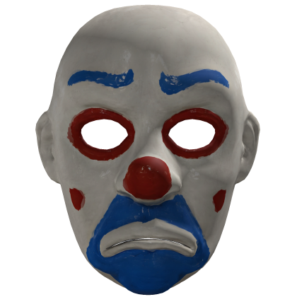 PayDay Sad Clown Halloween Mask