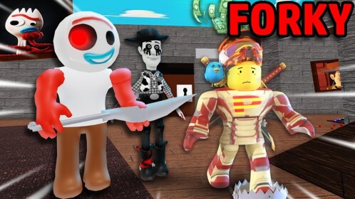Forky  ALPHA  A Toys Story Piggy Fangame