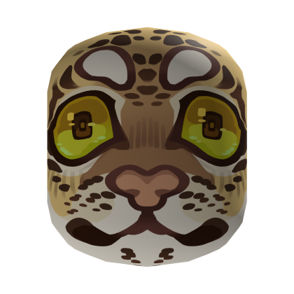 Clouded Leopard Face Roblox item