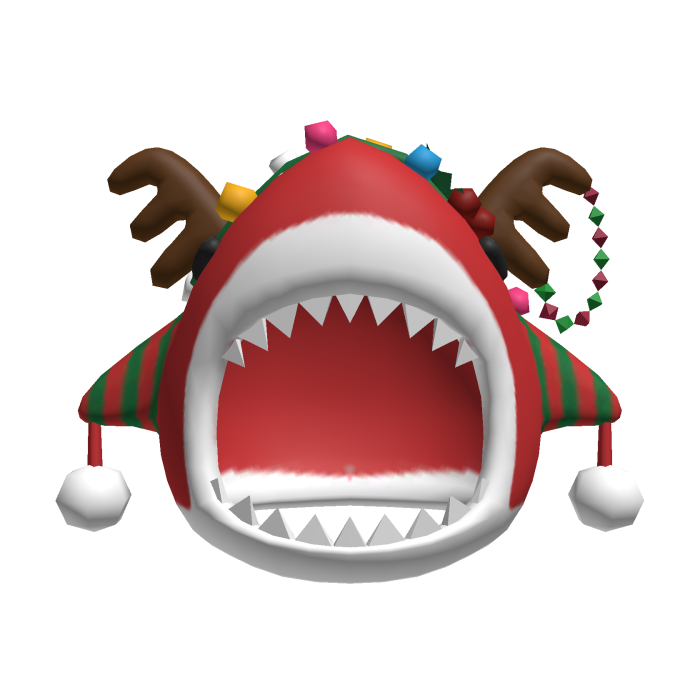 Red Shark Hat