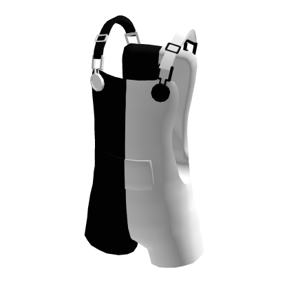 🍬 Half Black White Overalls 🍬 thumbnail