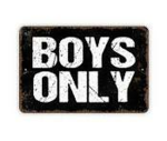 Only boys in this group