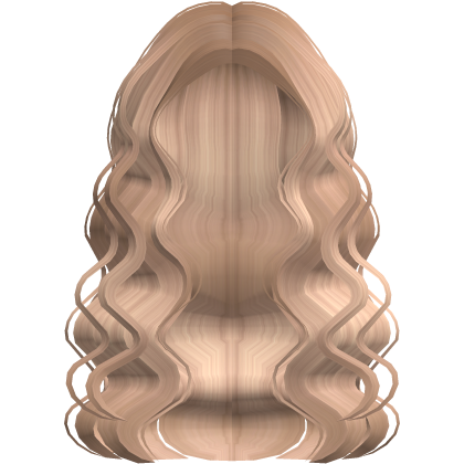 Preppy Blonde Curly Hair