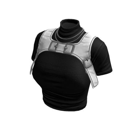  Y2K Stylish Top (Black White)