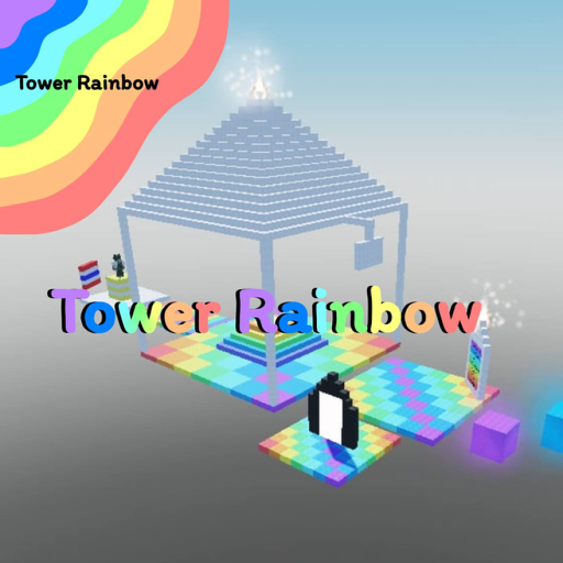 Tower Rainbow official Roblox game thumbnail