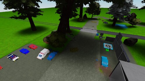 Train Vs Car In Woods [UPDATE][BETA]