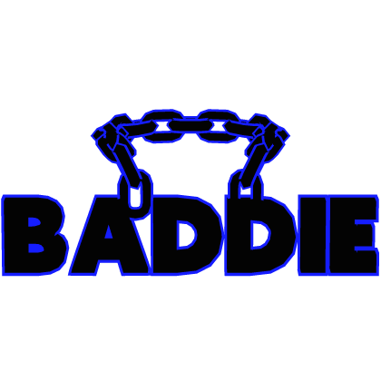 Cartoony Blue Baddie Chain Roblox item