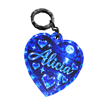 💙 Keychain Blue Heart (Alicia) Roblox item