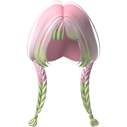 Sweet Long Braided Hair (Matcha) thumbnail