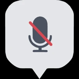 No Voice Chat icon