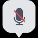 No Voice Chat icon