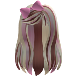 Jellyshake Nina Pretty Wavy Hair w/ Bow - RBCs
