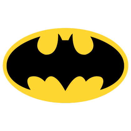 TB PNG Y2K Bat Yellow Cute Oval Black PJ Logo Roblox decal