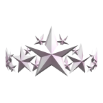 Pink Star Crown