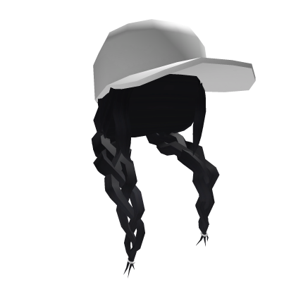 Cute Cap w/ Double Dutch Braids Roblox item