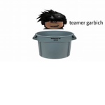 Teamers Garbage Can