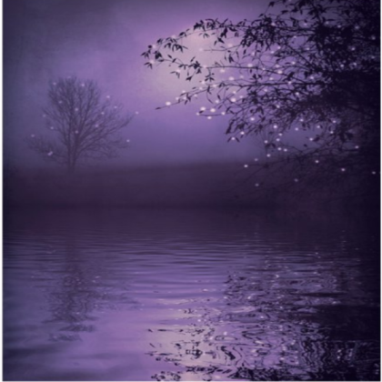 Beautiful Violet Scenery Roblox decal