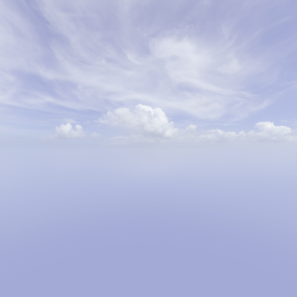 Lavander cloudy sky