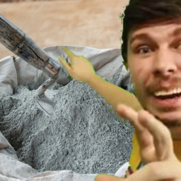 Watch the cement dry