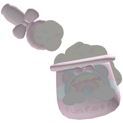 🧁: yummi pastel rainbow funfetti frosting Roblox item