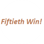 Fiftieth Win!