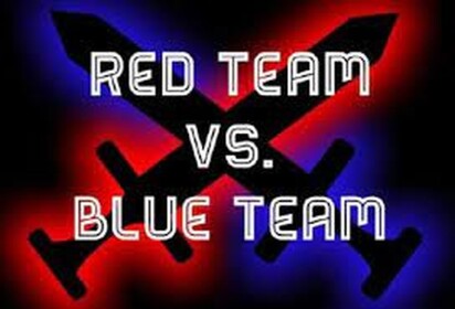 Capture the flag blue vs red