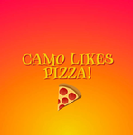 Camo Likes Pizza :)