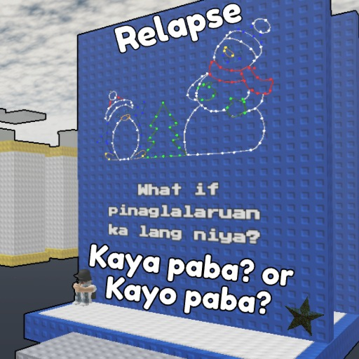 Pinoy Relapse Obby official Roblox game thumbnail