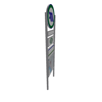 Athens Metro Sign