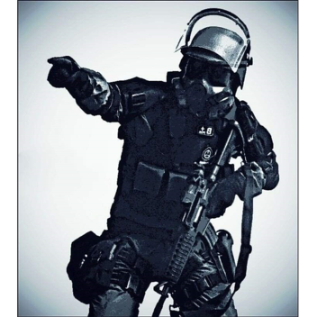 mob ile task force or security dep. training camp