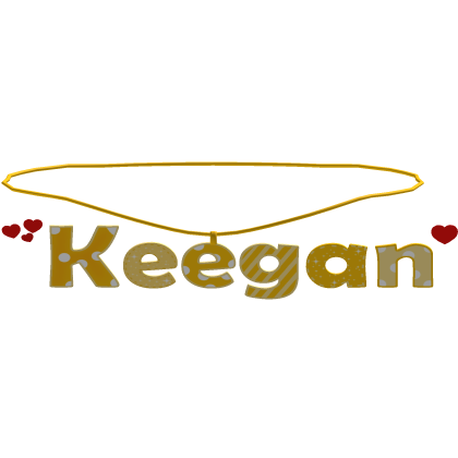 keegan male necklace Roblox item
