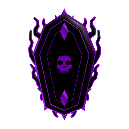 Purple Neon Coffin