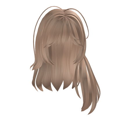 Cute Long Preppy Hair (blonde) Roblox item