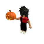 Coco an pumpkin