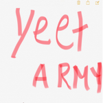 yeet army :)