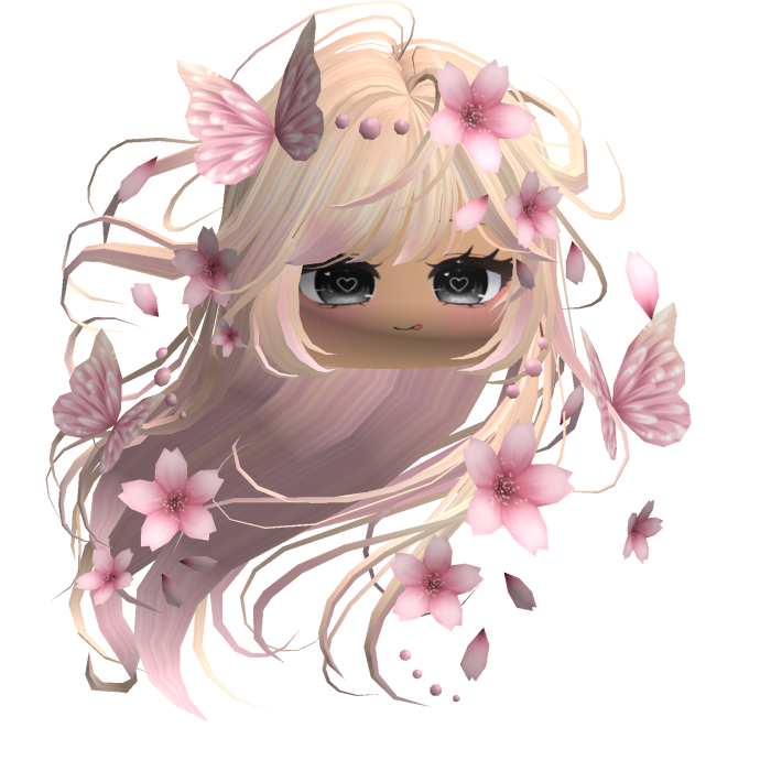 Mystical Sakura Windy Hair (Blonde&Pink)