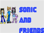 Sonic and his friends